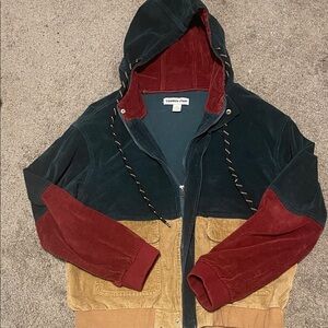 Cowboy Stars Red Corduroy Jacket